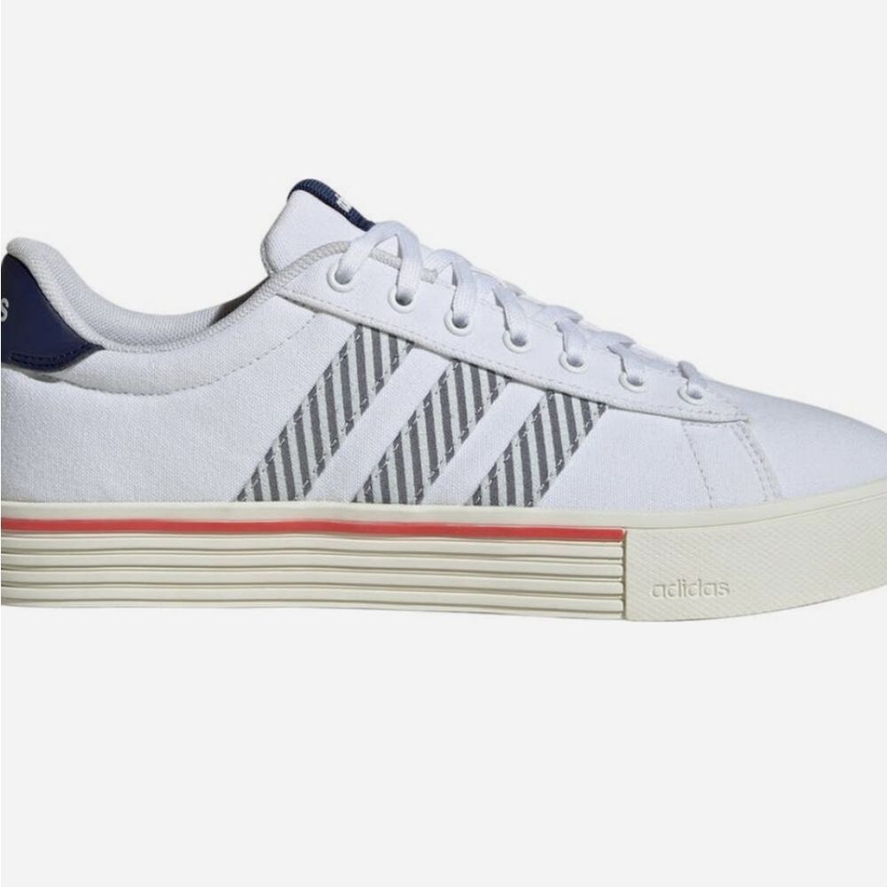 Adidas Daily 4.0 Sneaker- Cloud White/Dark Blue/Off White